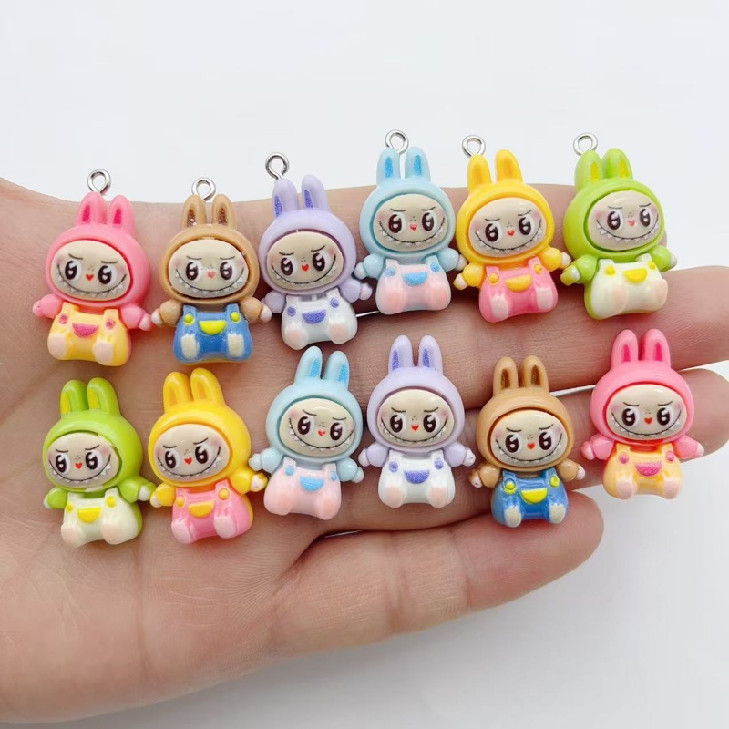 Resin Art Supplies Near Me - 10Pcs Kawaii Rabbit Strawberry House Resin