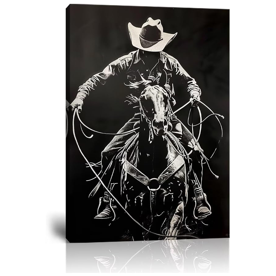 Western Cowboy Retro Southwest - đánh giá và giá Resin Art Images
