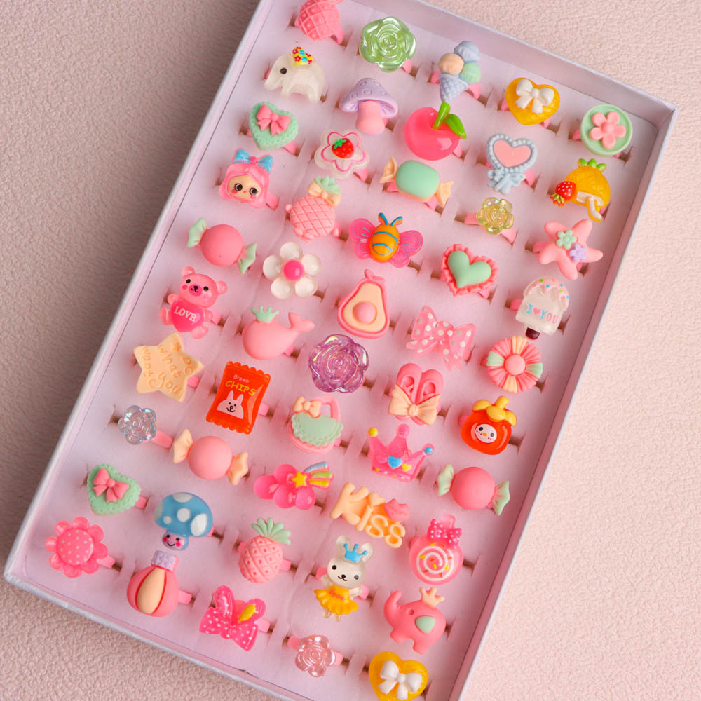 10/20/30/50/100Pcs/Lot Fashion - đánh giá và giá Resin Art Ring