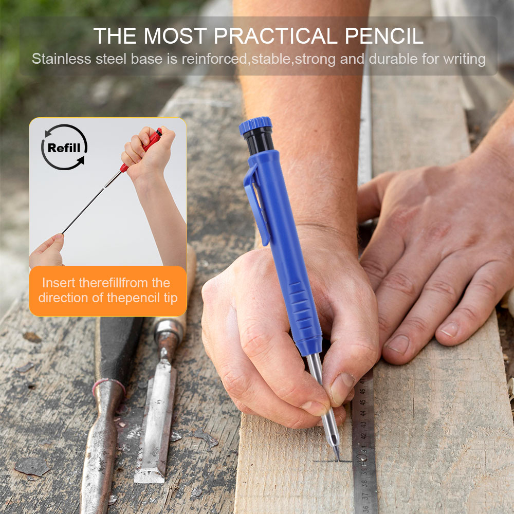 Solid Carpenter Pencil Set Woo - đánh giá và giá Staedtler Pencil Lumocolor
