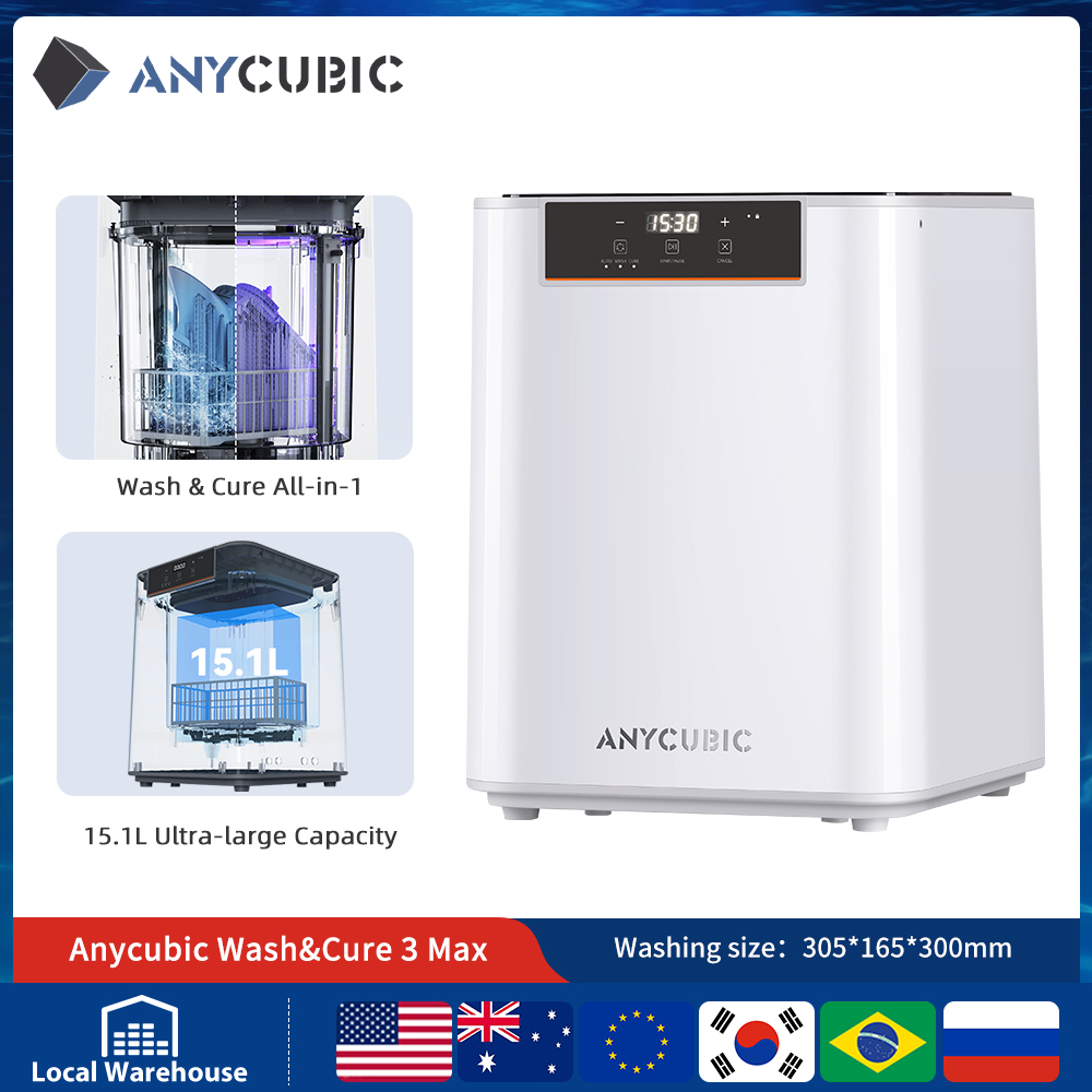 ANYCUBIC Rửa Và Chữa 2.0 Màn H - đánh giá và giá Resin Art Machine