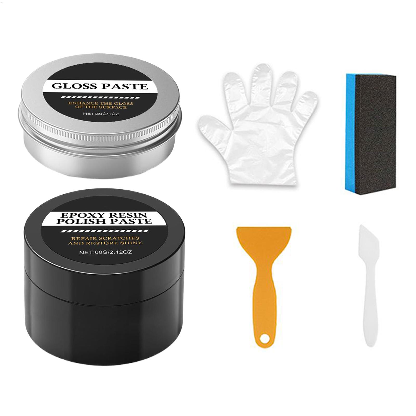 Epoxy resin high gloss polishi - đánh giá và giá Resin Art Kit