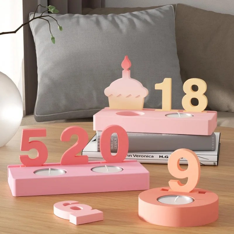 2pc Birthday Cake Silicones Mo - đánh giá và giá Resin Art Mold