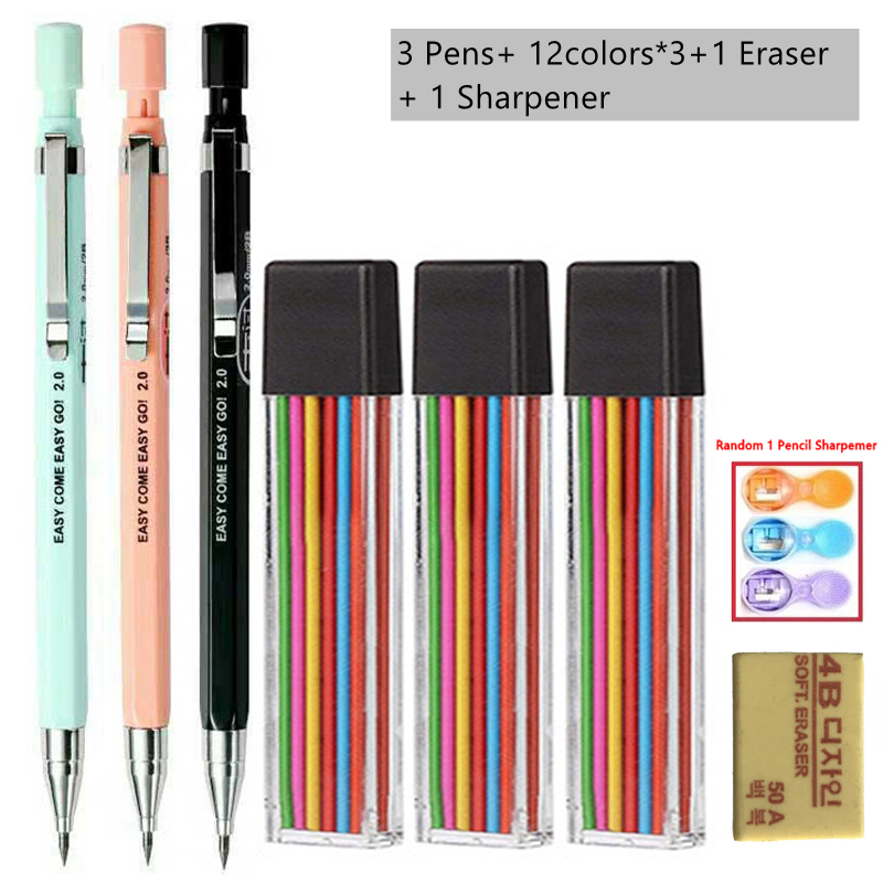 2.0mm Mechanical Pencil Set Wi - đánh giá và giá Staedtler Pencil Lumocolor