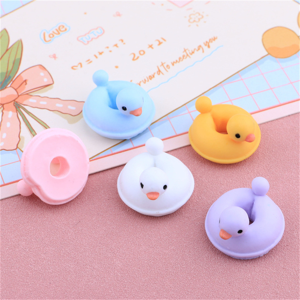 20 Chiếc Hoạt Hình Vịt Bơi DIY - đánh giá và giá Resin Art Ring