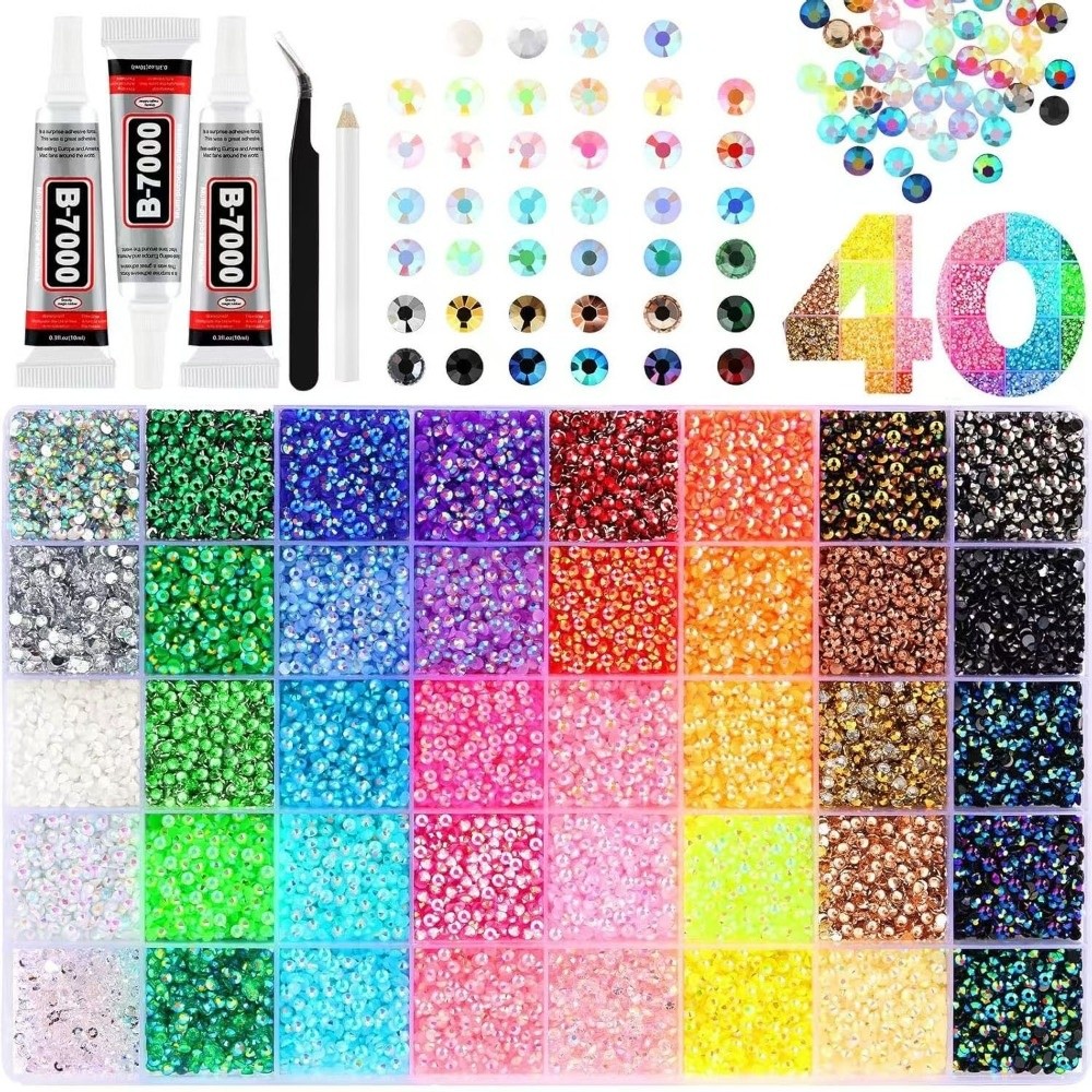 Multicolor Resin Rhinestone Ki - đánh giá và giá Resin Art Price