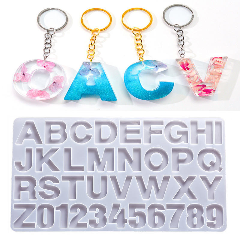 Alphabet Epoxy Resin Silicone  - đánh giá và giá Resin Art Pen