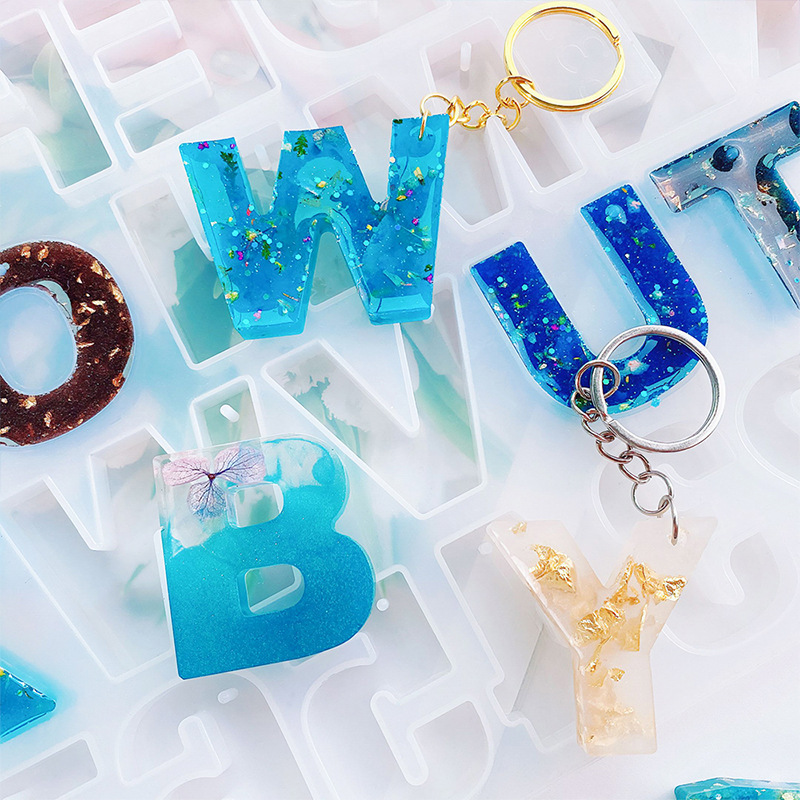 Alphabet Epoxy Resin Silicone  - đánh giá và giá Resin Art Pen