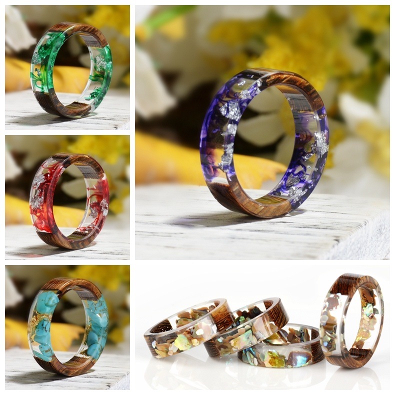 Creative Wooden Resin Ring for - đánh giá và giá Resin Art Ring