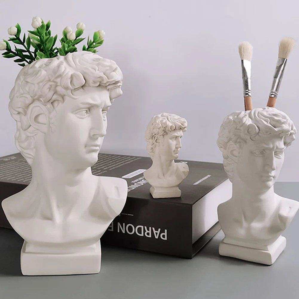 Creative Statue Pen Holder Scu - đánh giá và giá Resin Art Pen