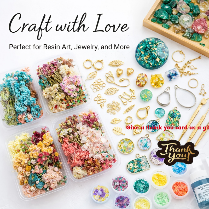 10 Box Mixed Dried Flower Bouq - đánh giá và giá Resin Art For Wedding Gift