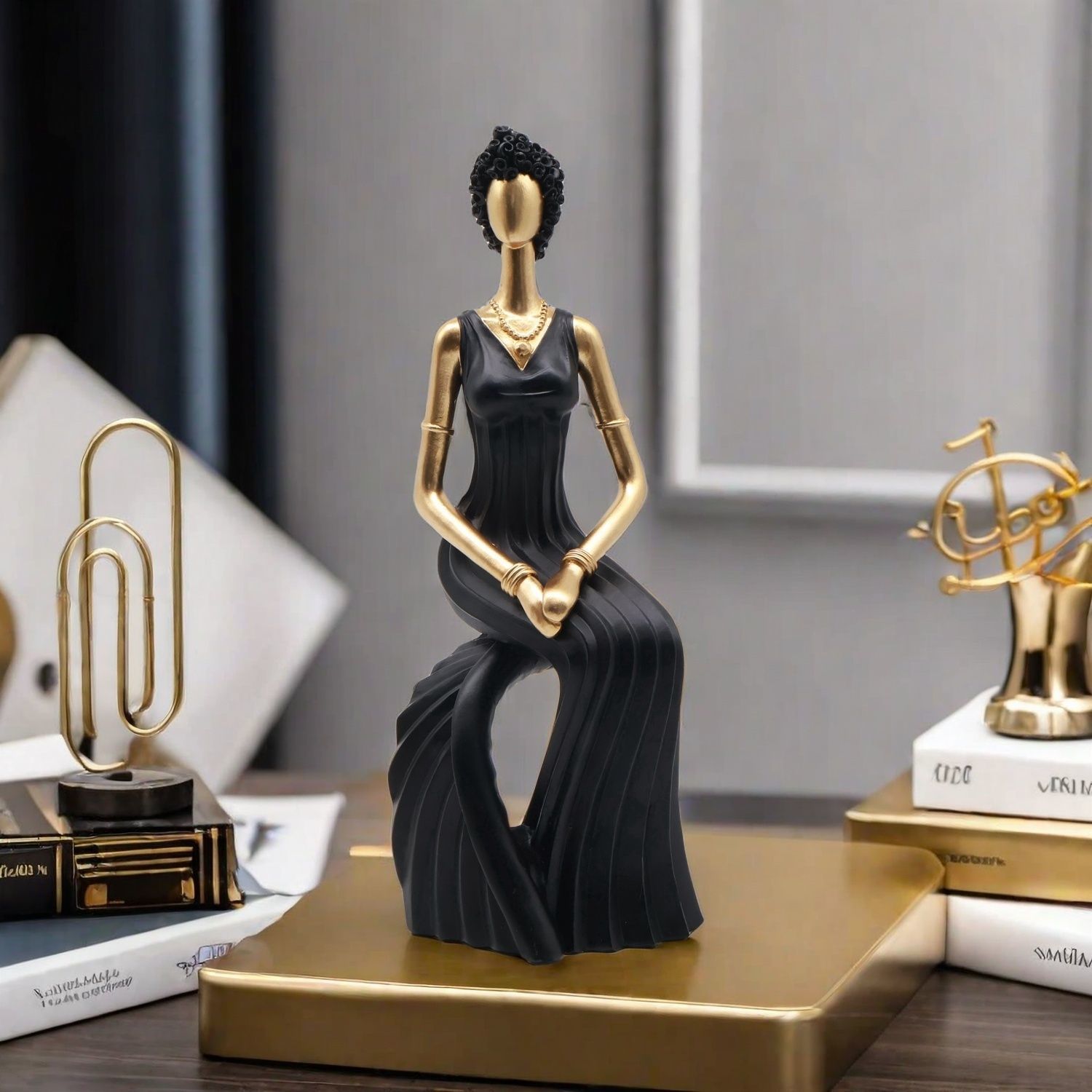 Decor Resin Sculpture Nordic D - đánh giá và giá Resin Art For Wedding Gift