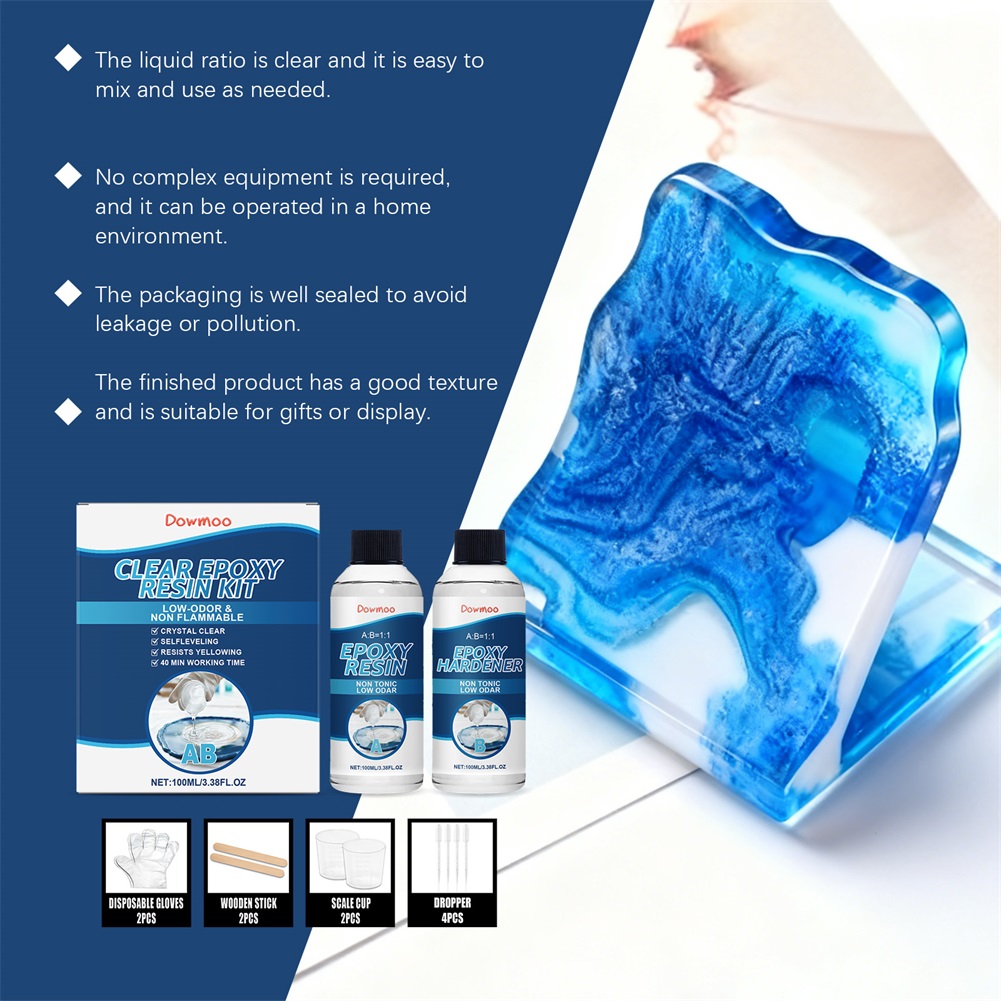 DIY Crystals Clear Epoxys Resi - đánh giá và giá Resin Art Epoxy
