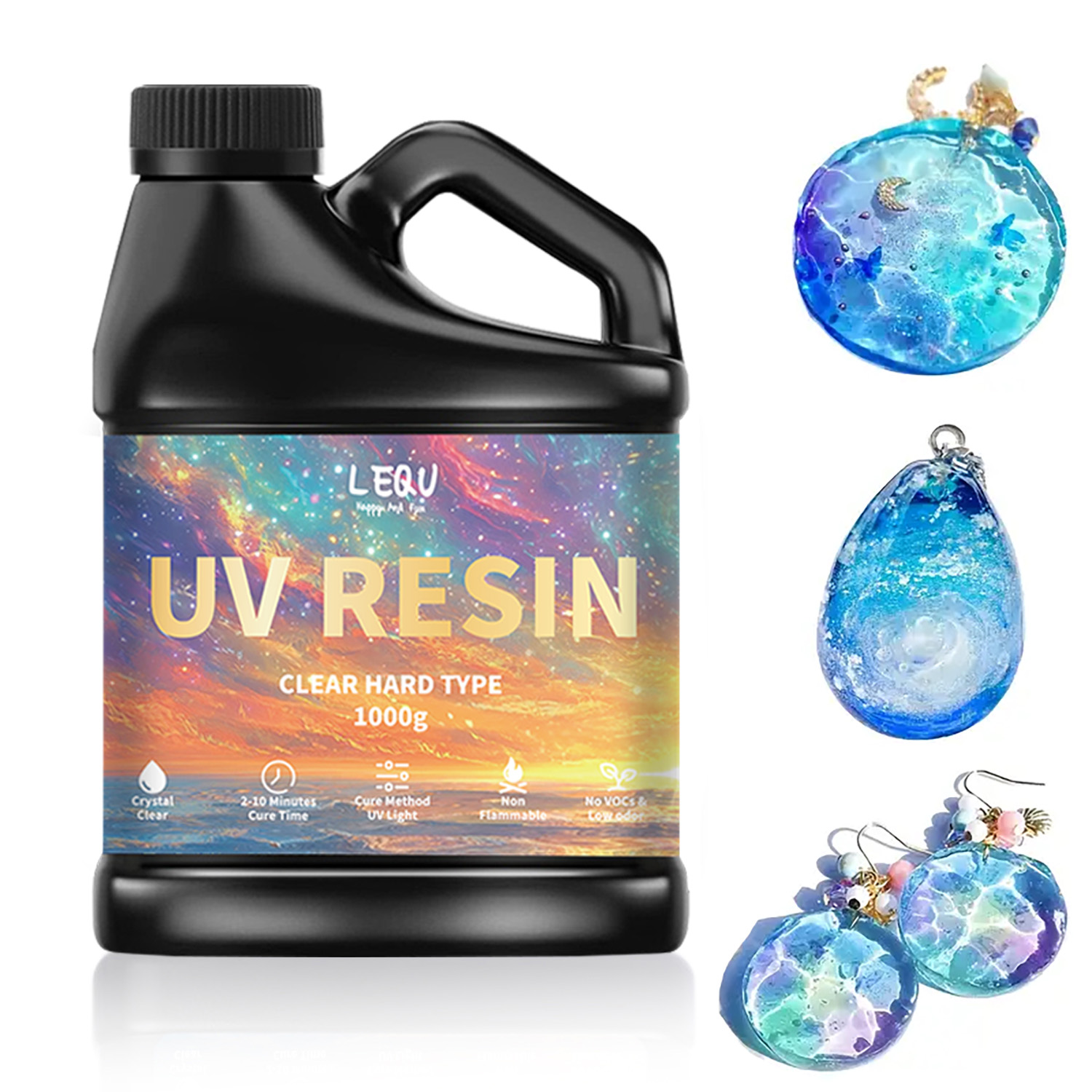 100/200/500/1000g UV Epoxy Res - đánh giá và giá Resin Art Epoxy